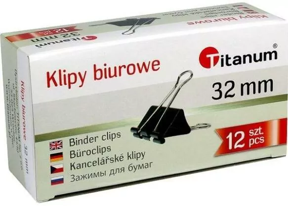 Klipy biurowe 32mm - tantis.pl