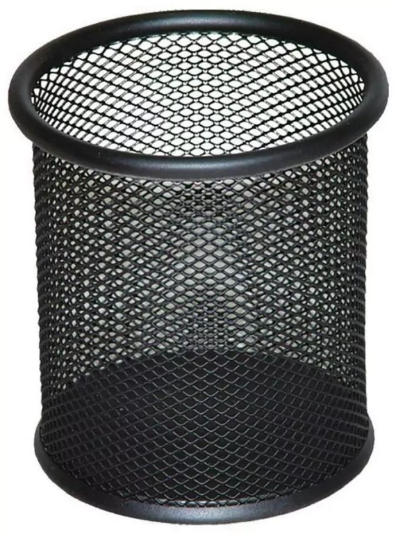 Kubek na długopisy siatka, czarny - tantis.pl