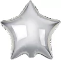 Balon foliowy Gwiazda Beauty&Charm srebrna 36cm - tantis.pl