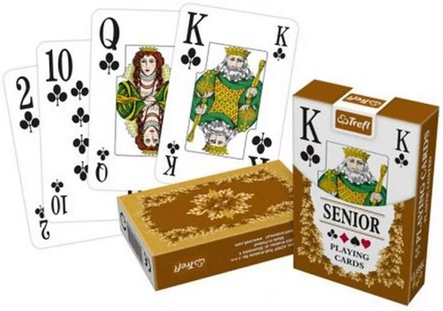 Karty do gry. Classic Senior. Mix kolorów. - tantis.pl