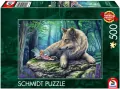 Puzzle PQ 500 Wilk i wróżka G3 - tantis.pl