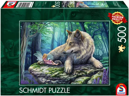 Puzzle PQ 500 Wilk i wróżka G3