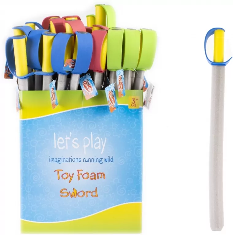 Miecz piankowy 55 cm. 1 sztuka - tantis.pl