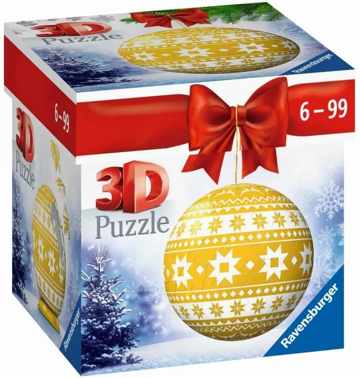 Puzzle 3D 54 Świąteczne dekoracje motyw 2 - tantis.pl