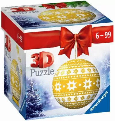 Puzzle 3D 54 Świąteczne dekoracje motyw 2