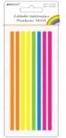 Zakładki indeksujące neon 5x135mm plastik - tantis.pl
