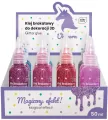 Klej do dekoracji brokatowy 50ml Unicorn (12szt) - tantis.pl