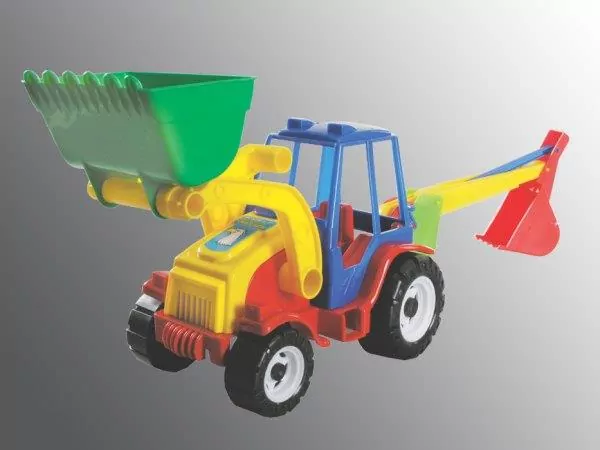 Traktor spychacz Master z klockami. CHOIŃSKI mix cena za - tantis.pl