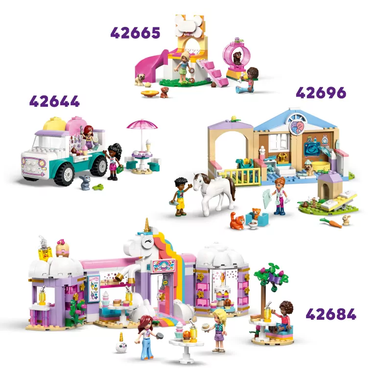 LEGO® Friends . Jednorożcowa dostawa tortu 42675 - tantis.pl