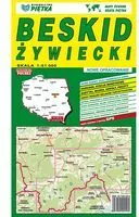 Beskid Żywiecki 1:61 000 mapa turystyczna PIĘTKA - tantis.pl