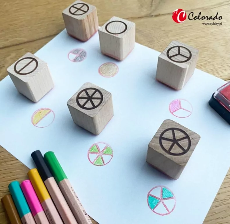 Stemple ułamkowe. Ułamkowa Przygoda - tantis.pl