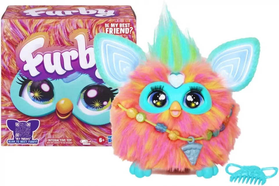 Interaktywna maskotka koralowa. Furby 2.0 - tantis.pl