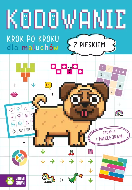 Kodowanie krok po kroku dla maluchów. Z pieskiem - tantis.pl