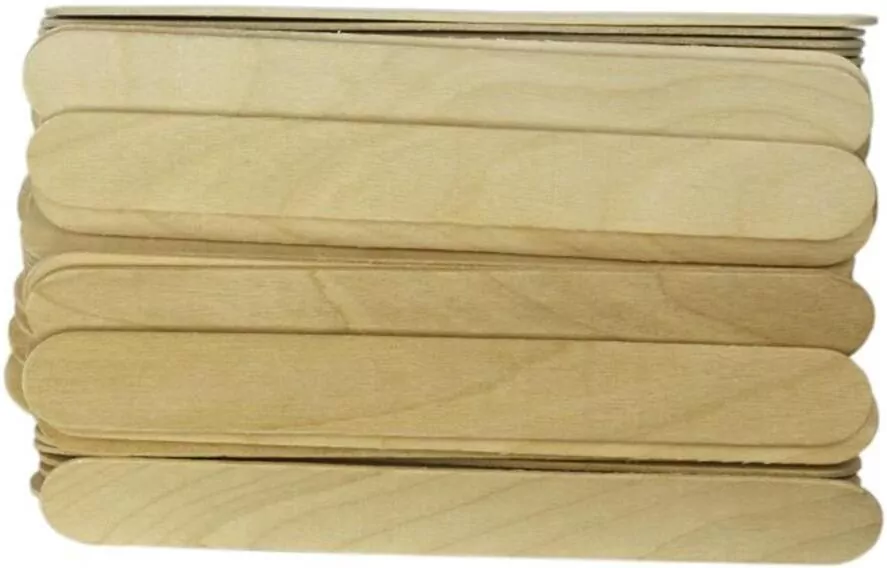 Drewniane patyczki proste 18 x 150 mm - tantis.pl