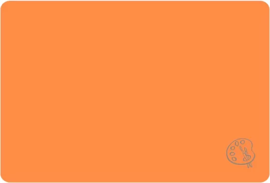 Podkładka A3 do prac plastycznych neon pomarańczowy