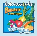Bukiet z warzyw. Kolorowanka - tantis.pl