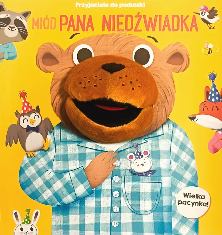 Przyjaciele do poduszki. Miód Pana Niedźwiadka... Audiobook - tantis.pl