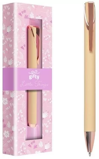 Długopis upominkowy w etui Little Things pink - tantis.pl