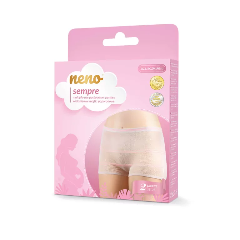 NENO Sempre wielorazowe majtki poporodowe 2 szt. Rozmiar M - tantis.pl