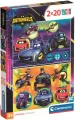 Clementoni. Puzzle 2x20. Super Kolor Batwheels - tantis.pl