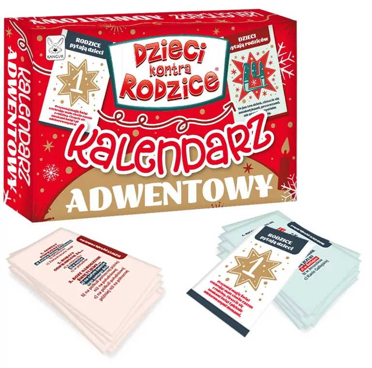 Dzieci kontra Rodzice Kalendarz Adwentowy - tantis.pl