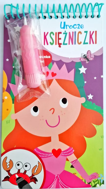 Urocze księżniczki. Kolorowanka wodna - tantis.pl