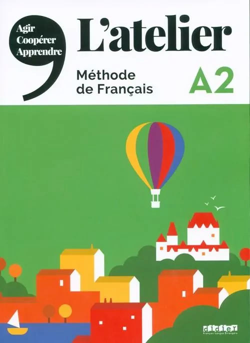 L'Atelier. Methode de Francais. A2  + DVD - tantis.pl