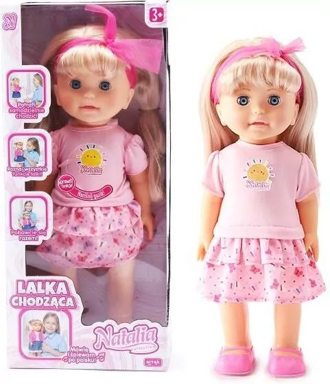 Lalka Natalia chodząca 40cm - tantis.pl