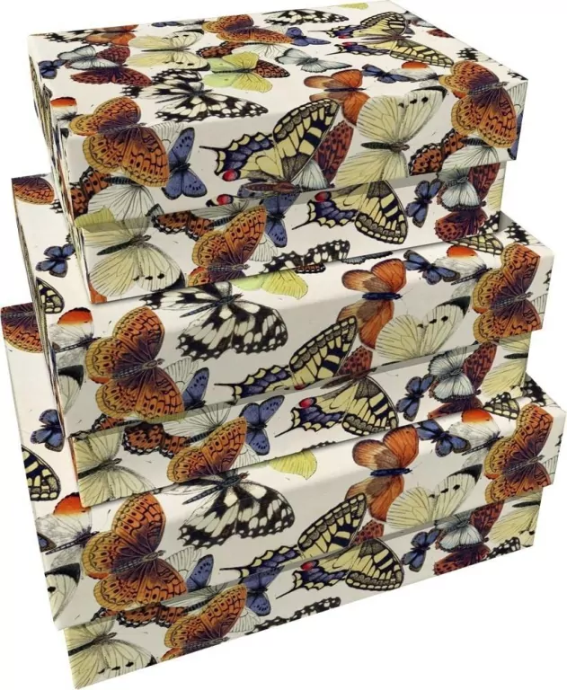 Pudełka ozdobne Motyle - tantis.pl
