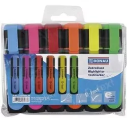 Zakreślacz fluorescencyjny Donau D-text 6 kolorów
