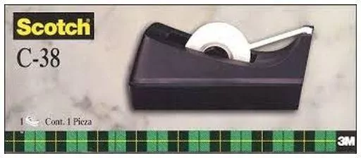 Podajnik do taśmy Scotch C-38 czarny - tantis.pl