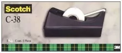 Podajnik do taśmy Scotch C-38 czarny