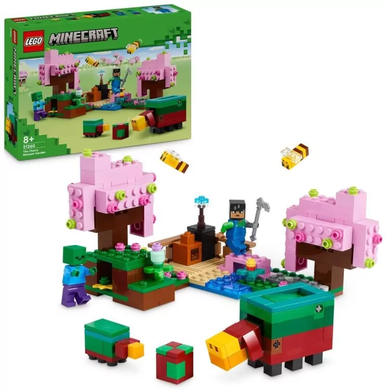LEGO® Minecraft. Wiśniowy ogród. 21260 - tantis.pl