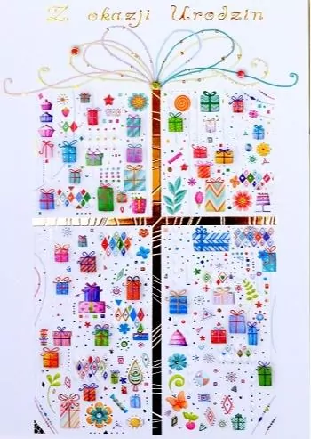 Kartka okolicznościowa: Urodziny - tantis.pl