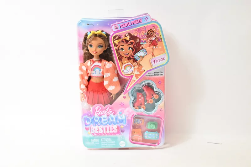 Barbie DreamBesties. Teresa na wrotkach JFX98 - tantis.pl