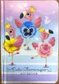Notatnik ozdobny 115x150/64K gładki TW Flamingi - tantis.pl