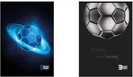 Zeszyt A4/32k kratka Football mix - tantis.pl