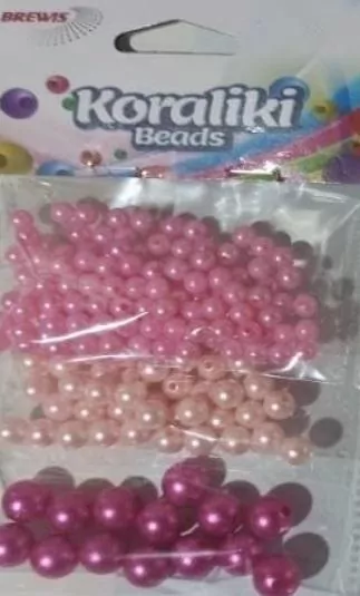Koraliki do nawlekania. 3 kolory 12g - tantis.pl
