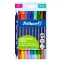 Flamastry Colorella Twin dwustronne 10kol. PELIKAN - tantis.pl