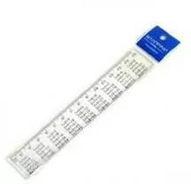 Linijka z tabliczką mnożenia 15cm - tantis.pl