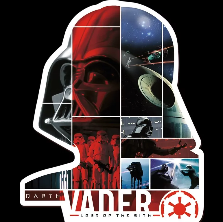 Puzzle drewniane 160. Darth Vader - tantis.pl