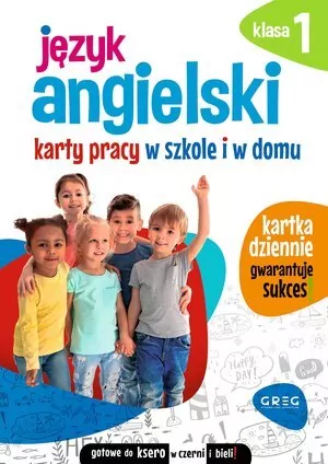 Język angielski SP 1. Karty pracy w szkole i w domu - tantis.pl