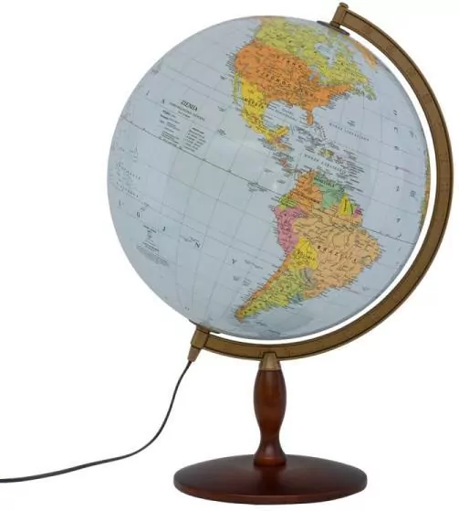 Globus polityczno-fizyczny podświetlany 42 cm - tantis.pl