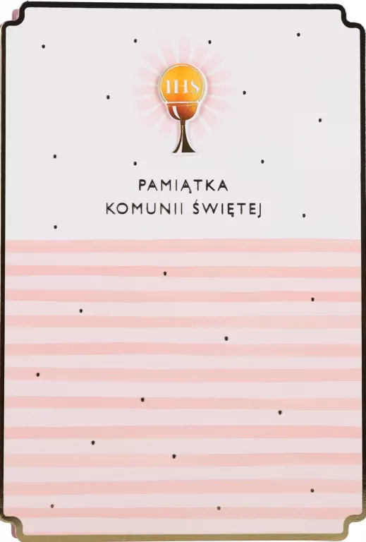 Karnet B6 Komunia - tantis.pl
