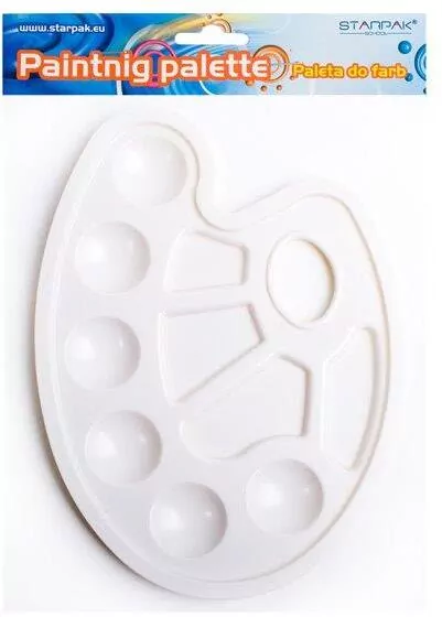 Plastikowa paleta do farb - tantis.pl