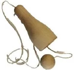 Wrzutka z kulka drewniana - tantis.pl