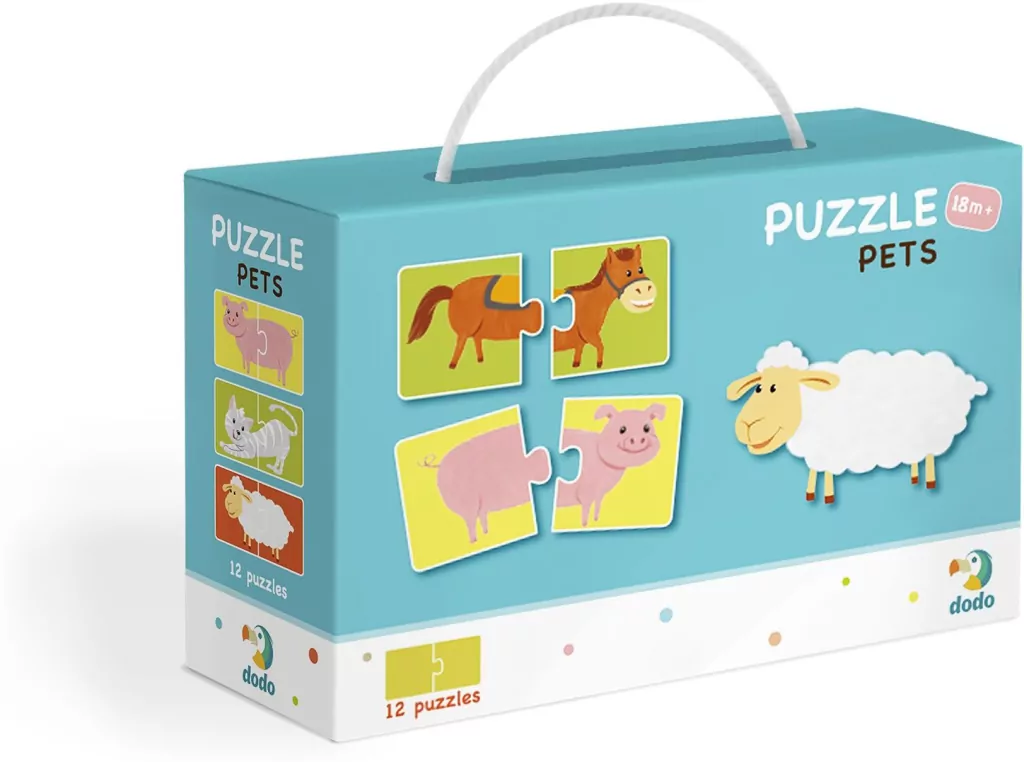 Puzzle Duo. Zwierzęta - tantis.pl