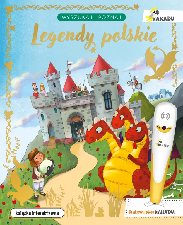 Mówiąca książka interaktywna „Legendy polskie” - tantis.pl