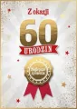 Karnet Urodziny 60 - tantis.pl