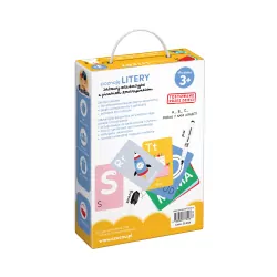 CzuCzu. Poznaję litery. Zabawy edukacyjne z pisakiem zmazywakiem 3+